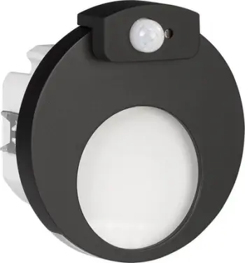 Ndriçues shkalle LED Zamel Muna LEDIX, 14V DC, sensor lëvizje, i zi