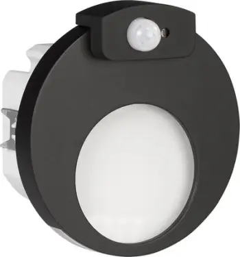 Dritë shkallësh LED Zamel Muna PT, 14V DC, sensor lëvizjeje, e zezë, e bardhë e ftohtë