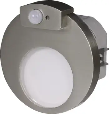 Ndriçues shkalle Zamel Muna PT, LED, sensor i rregullueshëm, e bardhë e ftohtë, krom