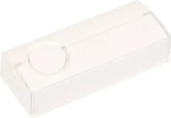 Buton i ziles së derës Zamel PDJ-213, 1 A, 250 V, i bardhë