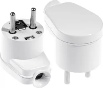 Spinë këndore e çmontueshme Opal WT-16, 16 A, e bardhë
