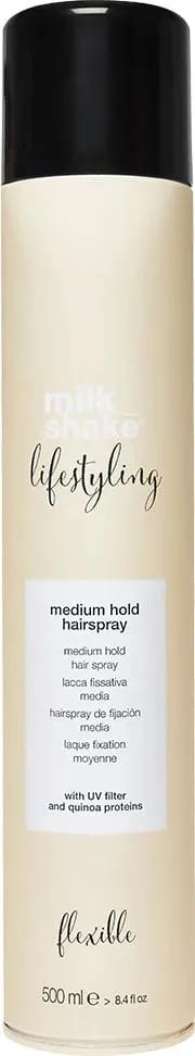 Llak për flokë Milk Shake Lifestyling Medium Hold për femra 500ml - 1
