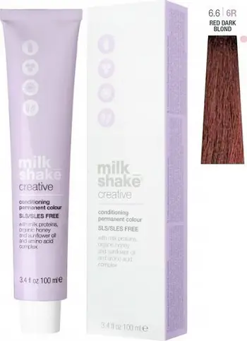Bojë për flokë Milk Shake Creative 6.66R, e kuqe bionde e errët, 100 ml