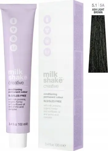 Bojë flokësh Milk Shake Creative Conditioning, 100ml, ton kafe i ftohtë 5.1 5A