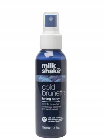 Sprej tonalizues për flokë Milk Shake Cold Brunette, 100ml, për flokë kafe dhe brune
