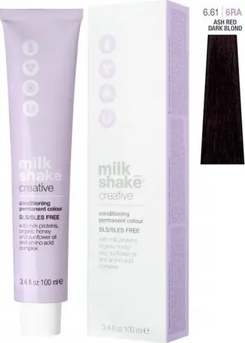 Ngjyrë flokësh Milk Shake Creative 6.616RA, pa SLS SLES, 100 ml, për gra