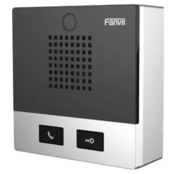 Interkom Fanvil i10D, Wired, Black, Stainless steel