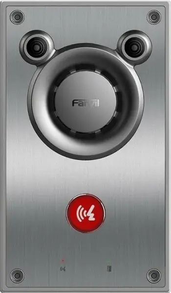Interkom audio Fanvil TFE A12, SIP, POE, metalik