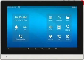 Pajisje komunikimi Fanvil I56A, 25.6 cm (10.1"), H.264, 720p, 1080p, 1 W, CNG, VAD, E zezë, Argjendtë