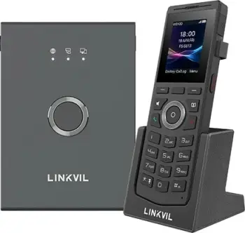 Telefon DECT Fanvil W710P, IP, ekran 2 inç, i zi