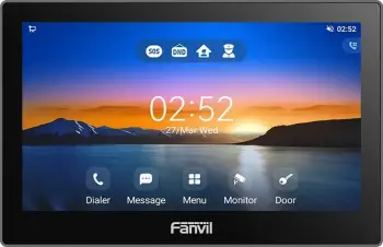 Pajisje komunikimi Fanvil i505W, Android, 7" IPS, e zezë