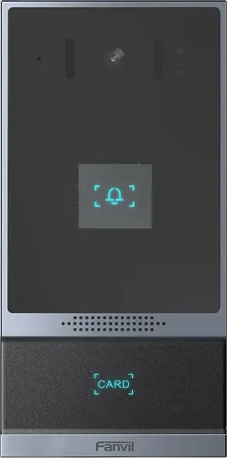 Interkom Fanvil i62, 2 MP, 1920 x 1080 pixels, 1080p, CMOS, 120°, Alumini