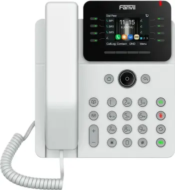 Telefon IP Fanvil V62G, 12 linja, 1000 hyrje, i zi