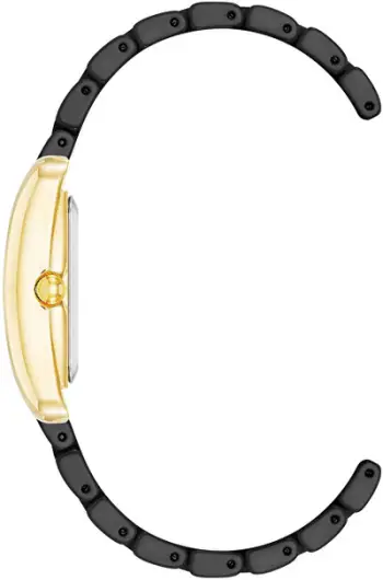 Orë dore për femra Anne Klein AK/5022GPBK, e zezë