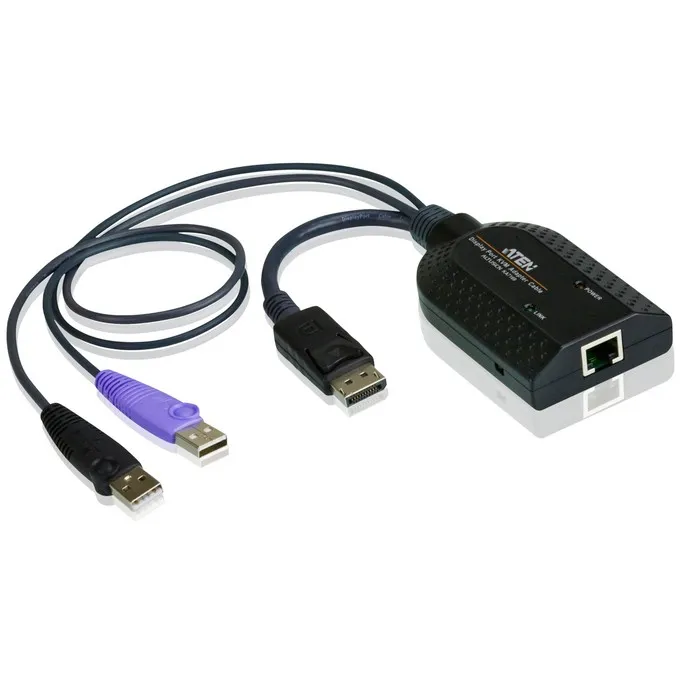 Adapter KVM ATEN USB-DisplayPort në Cat5e/6 - 1