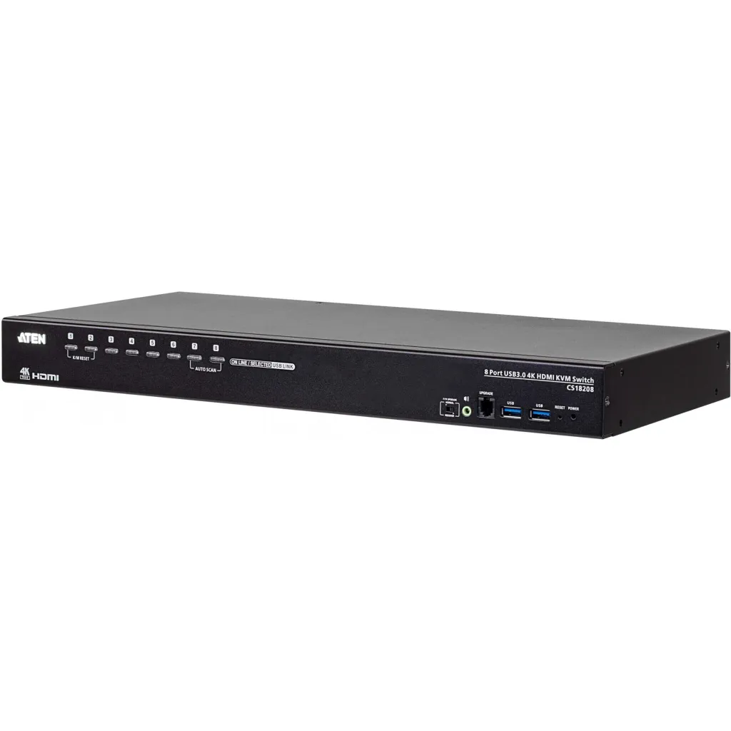 Switch KVM ATEN CS18208 USB3.0 HDMI / 8-Port – 4K - 1