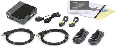 Switch KVM Aten CS782DP, 2 porta, 4K, DisplayPort - 4