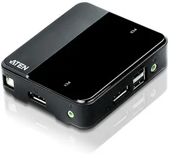 Switch KVM Aten CS782DP, 2 porta, 4K, DisplayPort