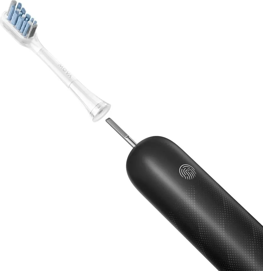 Furçë dhëmbësh sonike dreame Mova Fresh Pro, ATB15AB, Bluetooth, 2 koka, e zezë - 2