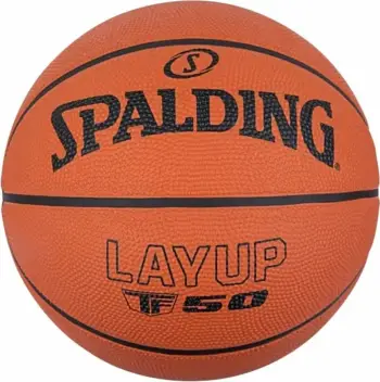 Top basketbolli Spalding LayUp TF 50 84334Z, madhësia 5, portokalli