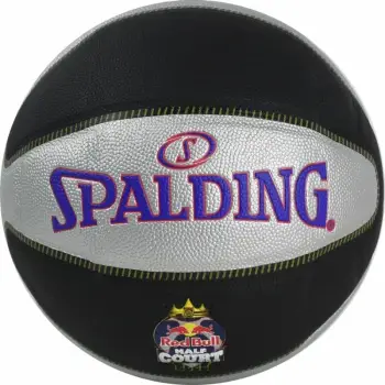 Top basketbolli Spalding TF-33 Red Bull Half Court, madhësia 7, gri e errët