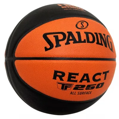 Top basketbolli Spalding React TF250, nr. 7, portokalli/ zezë - 2