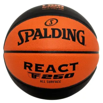Top basketbolli Spalding React TF250, nr. 7, portokalli/ zezë