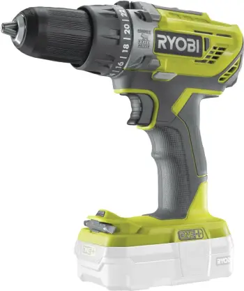 Trapan me bateri Ryobi R18PD3-0, aku, jeshil