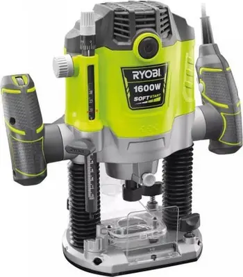 Frezuese vertikale Ryobi RRT1600 K, 1600W, rregullim shpejtësie, jeshile