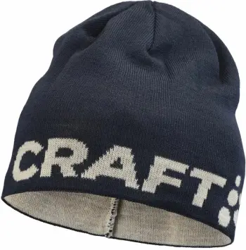 Kapele Craft Adv Nordic Training Merino Logo, lesh merino, e ngrohtë, gri