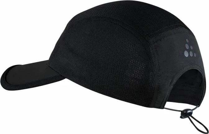Kapelë vrapimi për meshkuj Craft, e zezë - 2