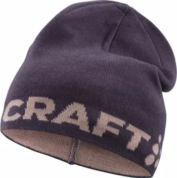 Kapele dimërore Craft Adv Nordic Training Merino Logo, lesh merino, e zezë