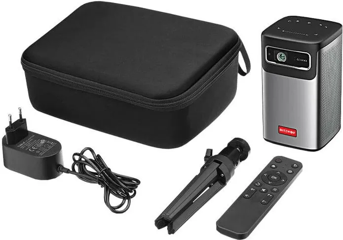 Mini projektor BlitzWolf BW-VT2 PRO MAX, 3D, 4K, Bluetooth, WiFi, 8000mAh, Hiri - 5