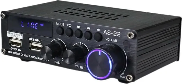Përforcues zëri BlitzWolf AS-22, 45W, Bluetooth 5.0, i zi - 1