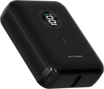 Powerbank BlitzWolf BW-P21, 10000mAh, 22.5W, e zezë
