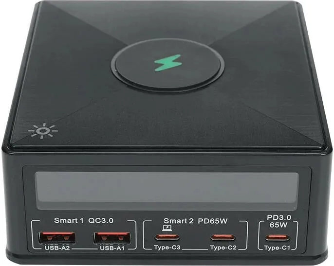 Karikues BlitzWolf 868H, 2xUSB-A, 3xUSB Type-C, 160W, i zi - 3