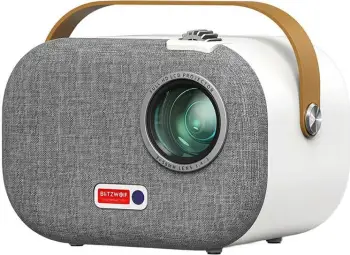 Mini projektor BlitzWolf BW-V2, 1080P Full HD, Android, i bardhë