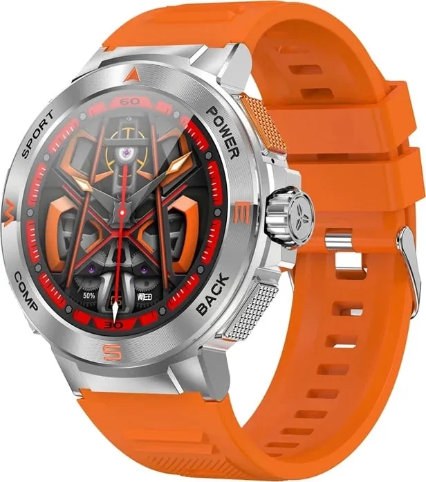 Smartwatch BlitzWolf BW-AT5, 1.43" AMOLED, IP67, Portokalli - 1
