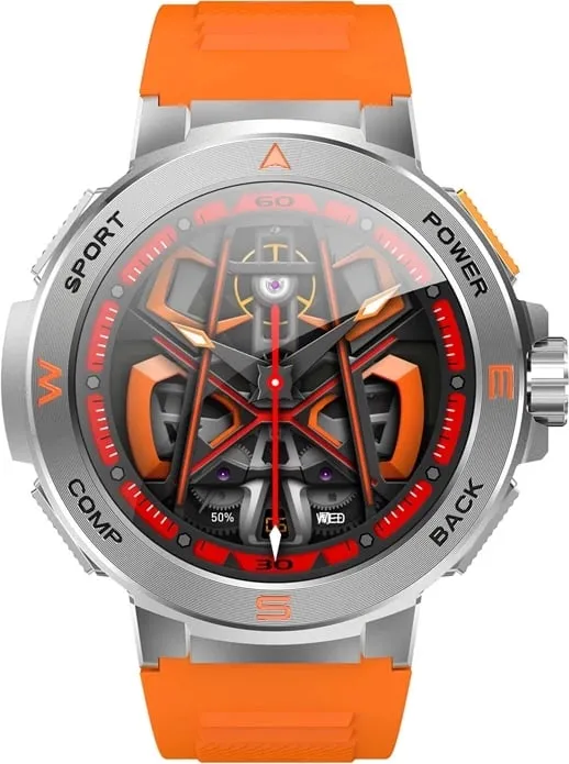 Smartwatch BlitzWolf BW-AT5, 1.43" AMOLED, IP67, Portokalli - 3