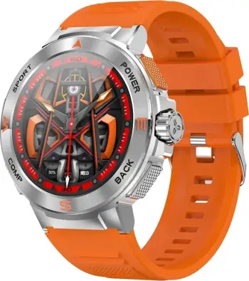 Smartwatch BlitzWolf BW-AT5, 1.43" AMOLED, IP67, Portokalli