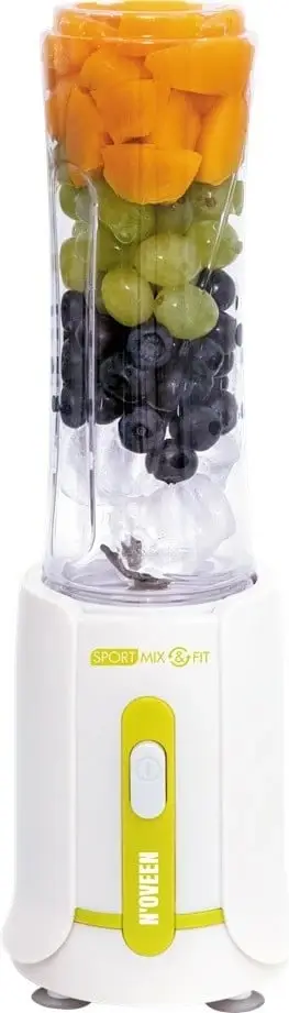 Blender për smoothie Noveen SB210, 300W, i bardhë / i gjelbër