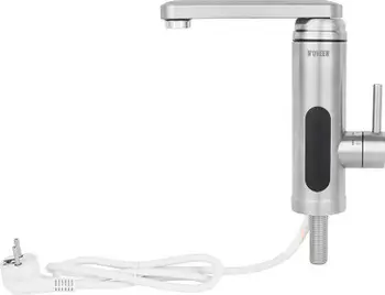 Ngrohës uji rrjedhës Noveen IWH560 INOX, 5.5kW, ekran LED, inoks
