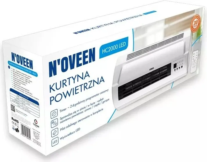 Klimë Noveen HC2000 2000W + telekomandë - 3