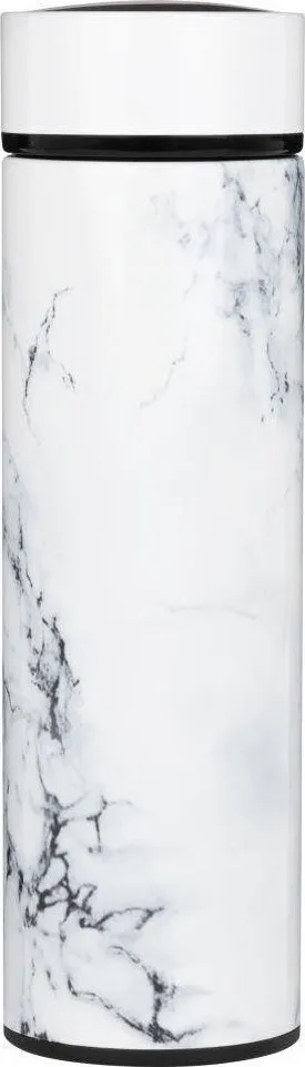 Shishe termike Noveen TB2319X, 450 ml, ekran LED, mermer e bardhë - 1