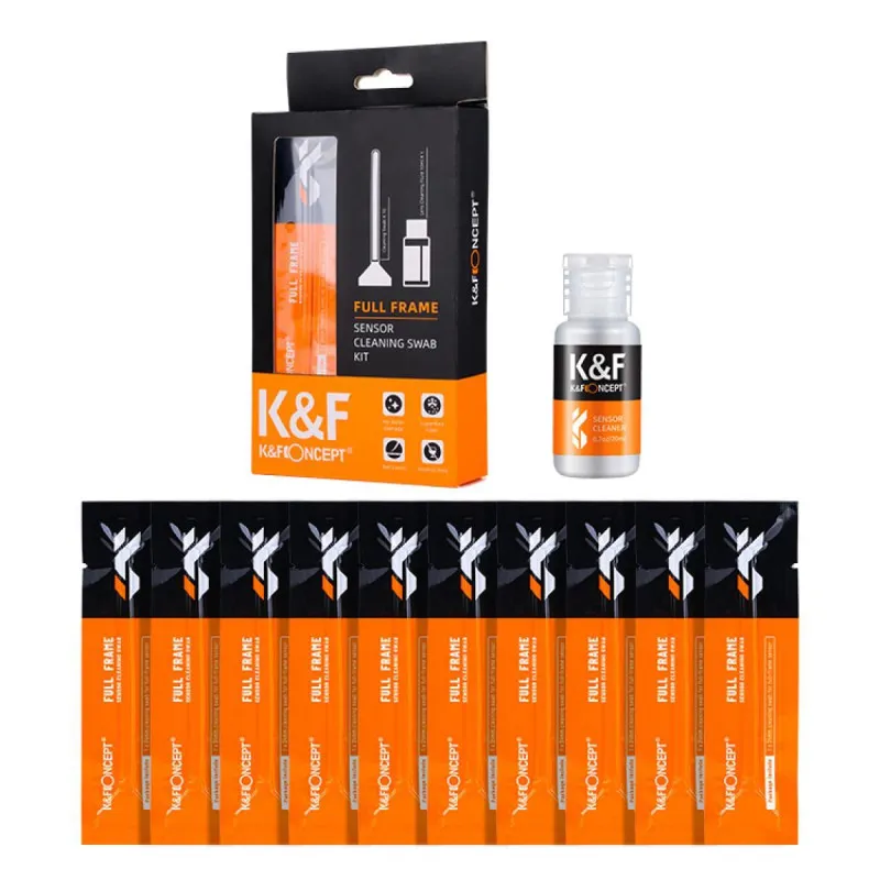 K&F Concept 24mm sensor cleaning swab full-frame kit - 1