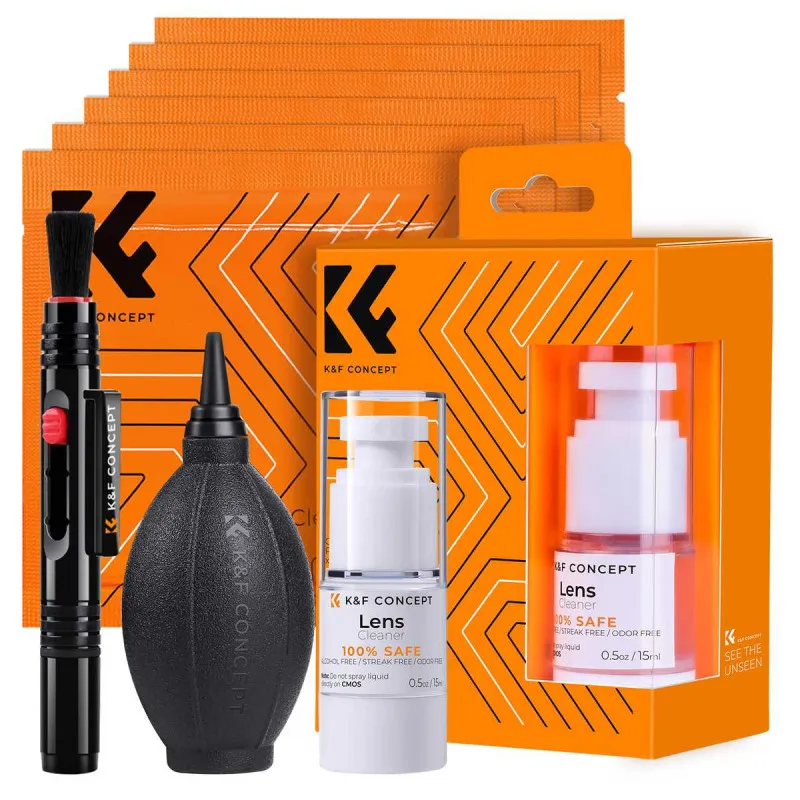 K&F Concept 4-IN-1 Camera Lens Cleaning Kit For DSLR Camera - 3