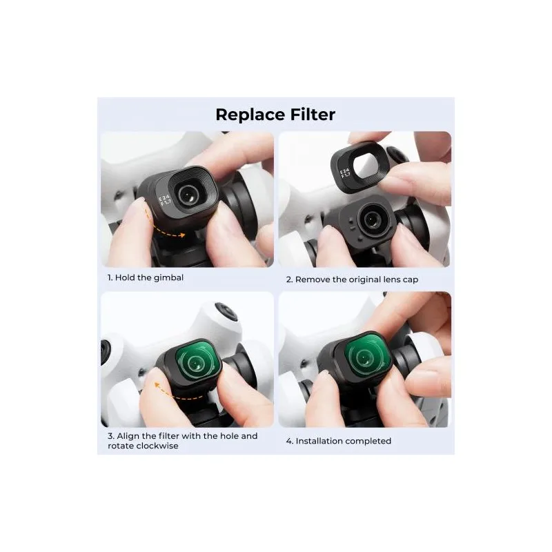 K&F Concept DJI Mini 4 Pro UV Filter - 2