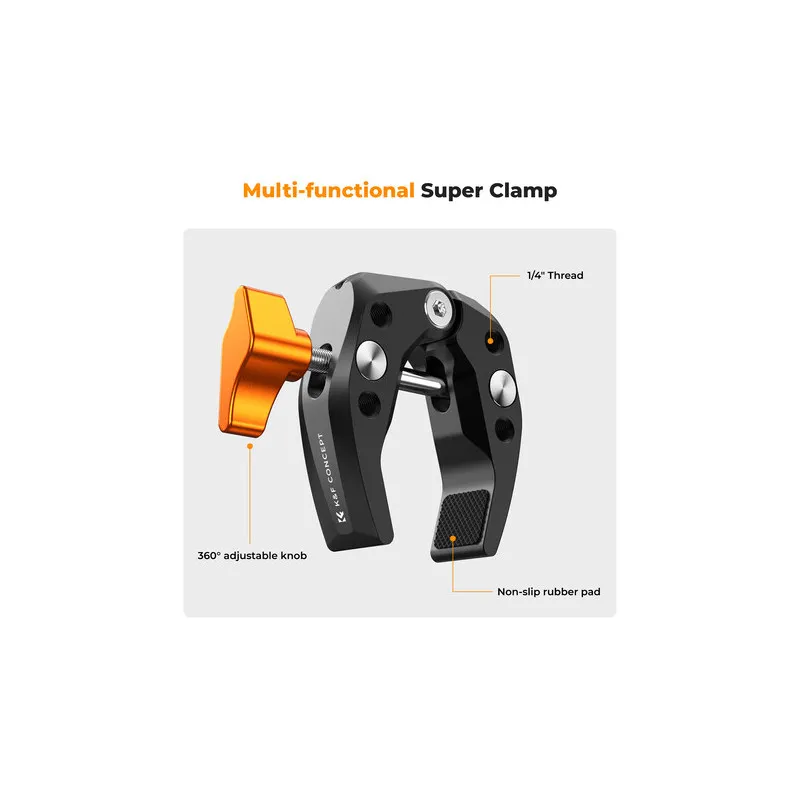 K&F Concept Multi-functional Super Clamp - 3