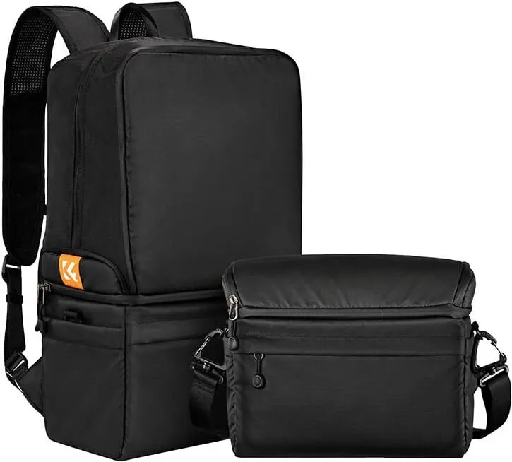 Çantë shpine/çantë krahu K&F Concept Alpha 22L, e zezë - 1