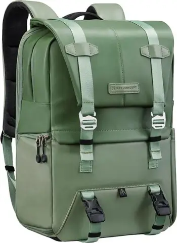 Çantë shpine për fotografi K&F Concept Beta V9, 20L, e gjelbër